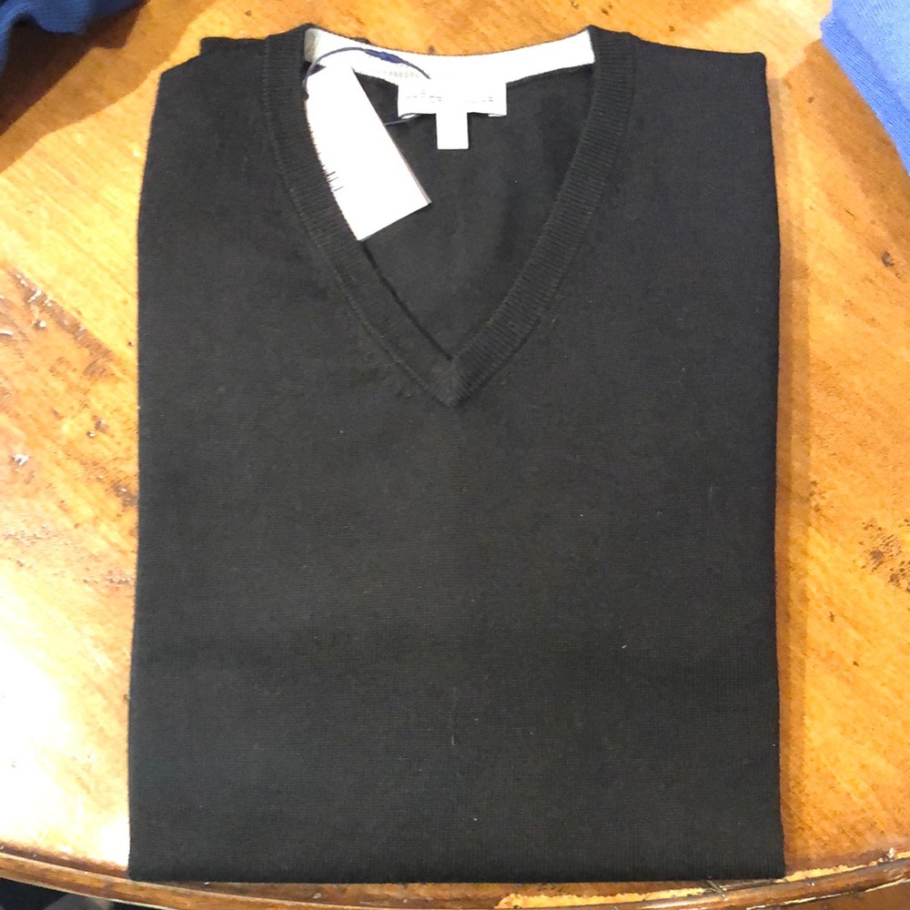 NWT Peter Millar Crown Soft V Neck Sweater